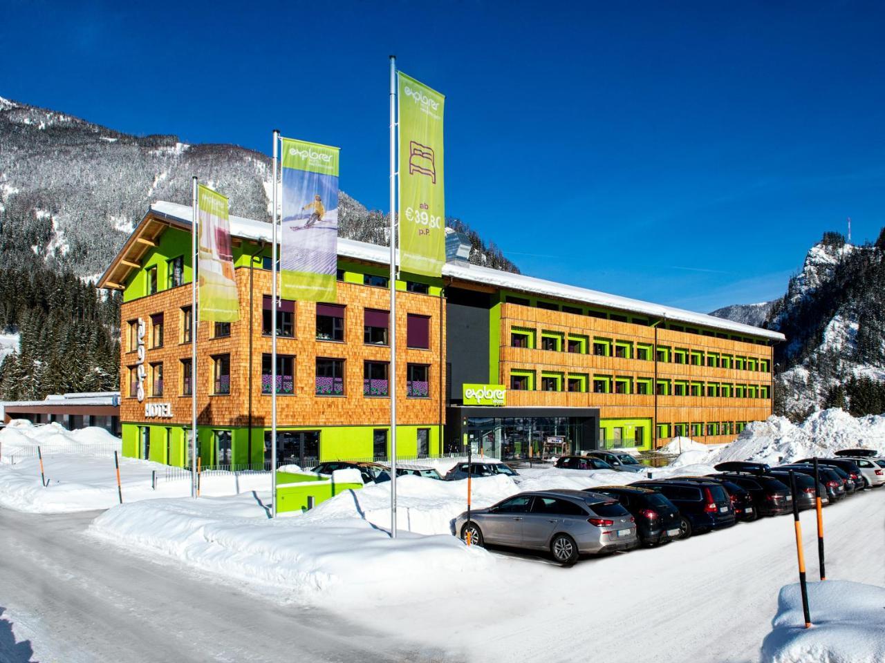 Explorer Hotel Hinterstoder Zewnętrze zdjęcie